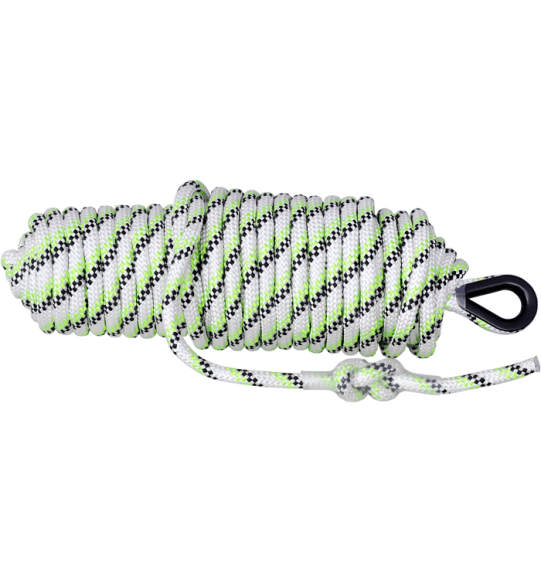 Anchorage Line 20 mts. Long Karamental Semi Static Rope with One Side Hook, PN920(KRKD12)(121)