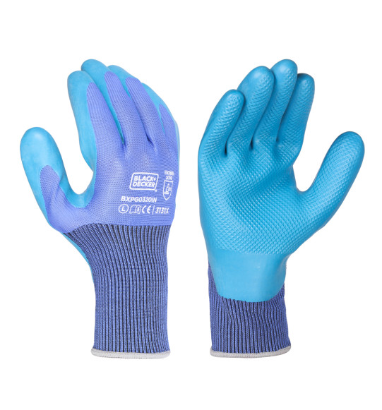 Black + Decker Safety Hand Gloves for Mechanical Risk, BXPG0320IN