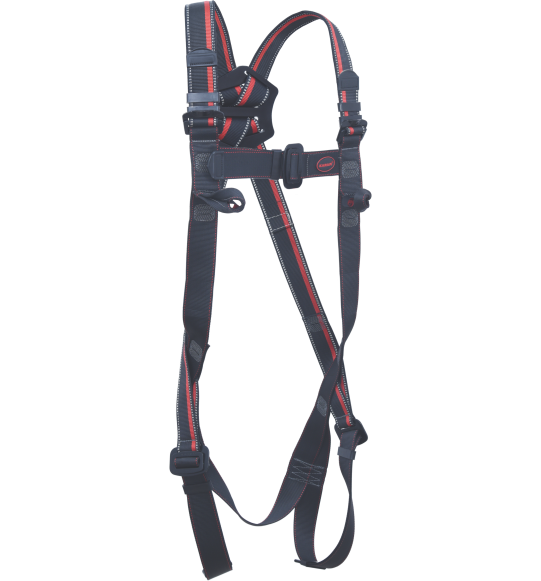 Full Body Adjustable Harness with Two Front Textile Loops,PN22