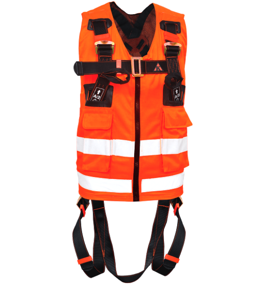 Karam Vest Harness with Fluorescent Orange Reflective Vest, PN20(RO)