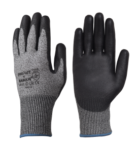 KARAM ProKut High Abrasion and High Cut Resistance with Black PU Coating Glove, HS51
