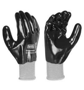 Black+Decker Black Safety Hand Gloves against Mechanical Risk, BXPG0345IN
