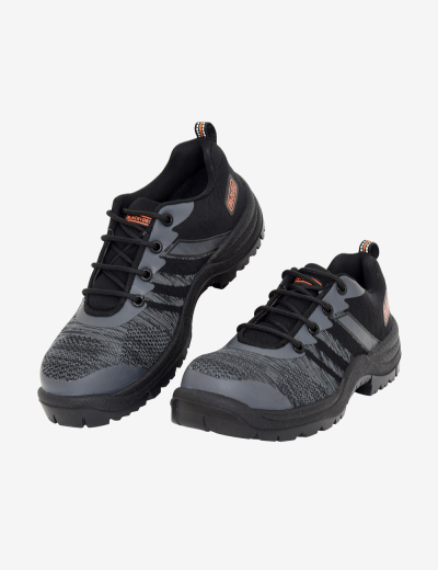 BLACK+DECKER Black Lace Up Safety Footwear, BXWB0181IN