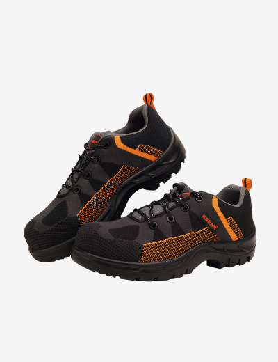 Flytex Black Sporty Safety Shoes, FS210FN(FWSAMN)