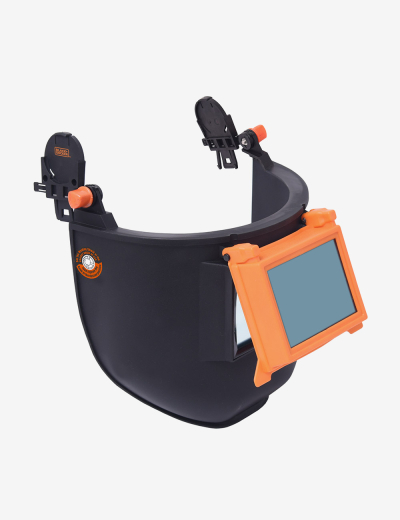 Helmet Attachable Welding Shield BXWP0831IN: High-quality welding face shield attachment. Ideal for welding PPE.