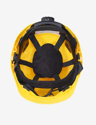 Protective helmet: essential PPE ensuring workplace safety, designed for industrial environments.