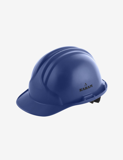 Safety Helmet with Protective Peak and Slider Type Adjustment, PN561