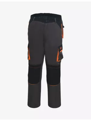 Buy BLACK+DECKER Workmen 100% Cotton Black & Grey Trouser