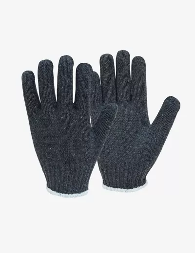 Buy Cotton Knitted Single Dotted Gloves Navy Blue, FT605SD – KARAM